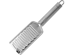Ralador De Aço Inoxidável, Próprio Para Lava, Louças, Com Cabo Oval, Ideal Para Queijo, Limão E Legumes, 24 X 5 Cm, 1 Unidade