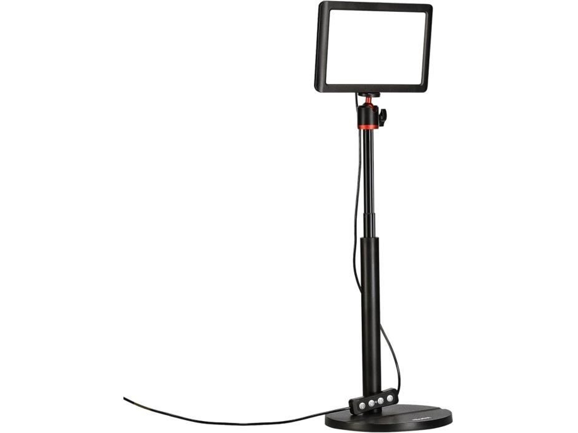 Luz De Vídeo Rollei Lumis Key Light Stream Cri 95 Tripé Iluminação Led