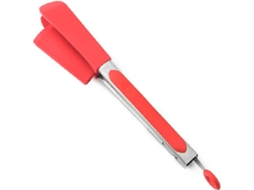 Pinça/espátula/colher De Alimentos 2 Em 1 Em Silicone Antiaderente, Pinça De Cozinha Durável.