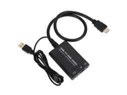 Switcher De Hdmi (4k 3d, Conversor De Áudio)