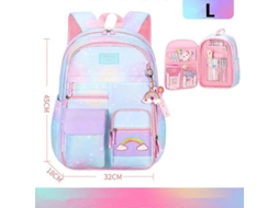 Mochila Escolar, Resistente E Organizada, Para Levar Os Livros E Materiais Com Conforto.