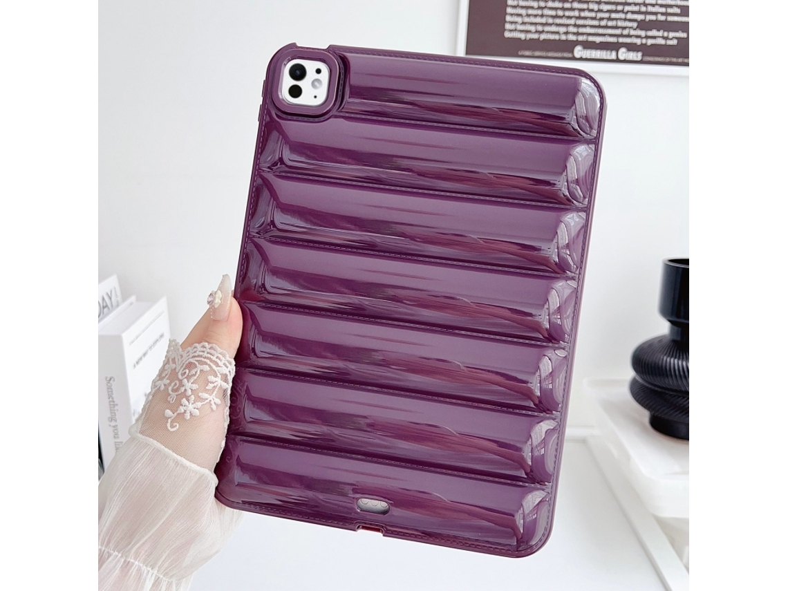 Capa Para Ipad Pro 11 2024 - Anti-impacto Em Couro.