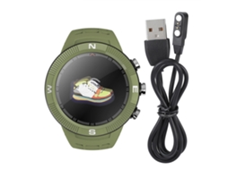 Relógio esportivo com GPS e monitor de frequência cardíaca EOOCOO