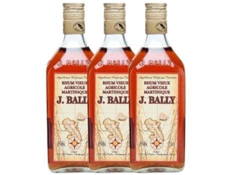 Rum Rhum J. Bally Ambre 70 cl (Caixa de 3 unidades)