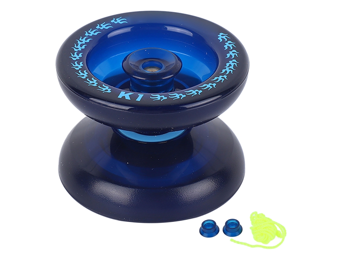 Mali brinquedo Yoyo para Crianças Azul Escuro Rotação Estável Abs Melhora Coordenação com Corda