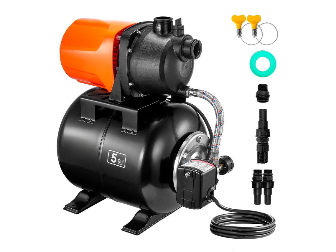 Bomba De Jardim 750w Com Depósito E Pressostato Tekmaquinas