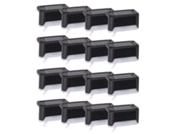 Conjunto de 16 Luzes de Degrau Led Solares À Prova D'água Ip65 em Abs com Acendimento Automático CHABERLU