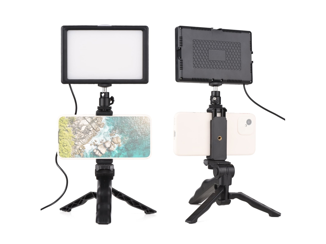 2026 luz Led para Gravação e Videoconferências, Painel Led de Mesa para Iluminação de Vídeo