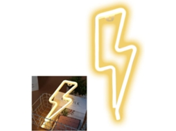 Luminária De Parede, Formato De Raio De Néon - Perfeita, Para Quarto, Corredor, Sala De Estar E Ambientes Internos