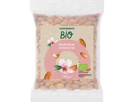Amêndoa Com Pele Biológica CONTINENTE BIO 150 gr