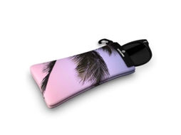 GOGGLESOC Estojo Goggle Sunset Palm Rosa