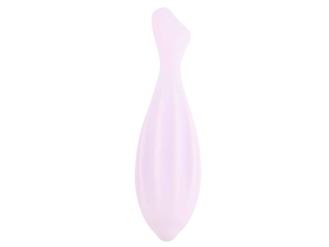 Massageador facial de silicone com rolo - Design ergonômico e fácil de limpar