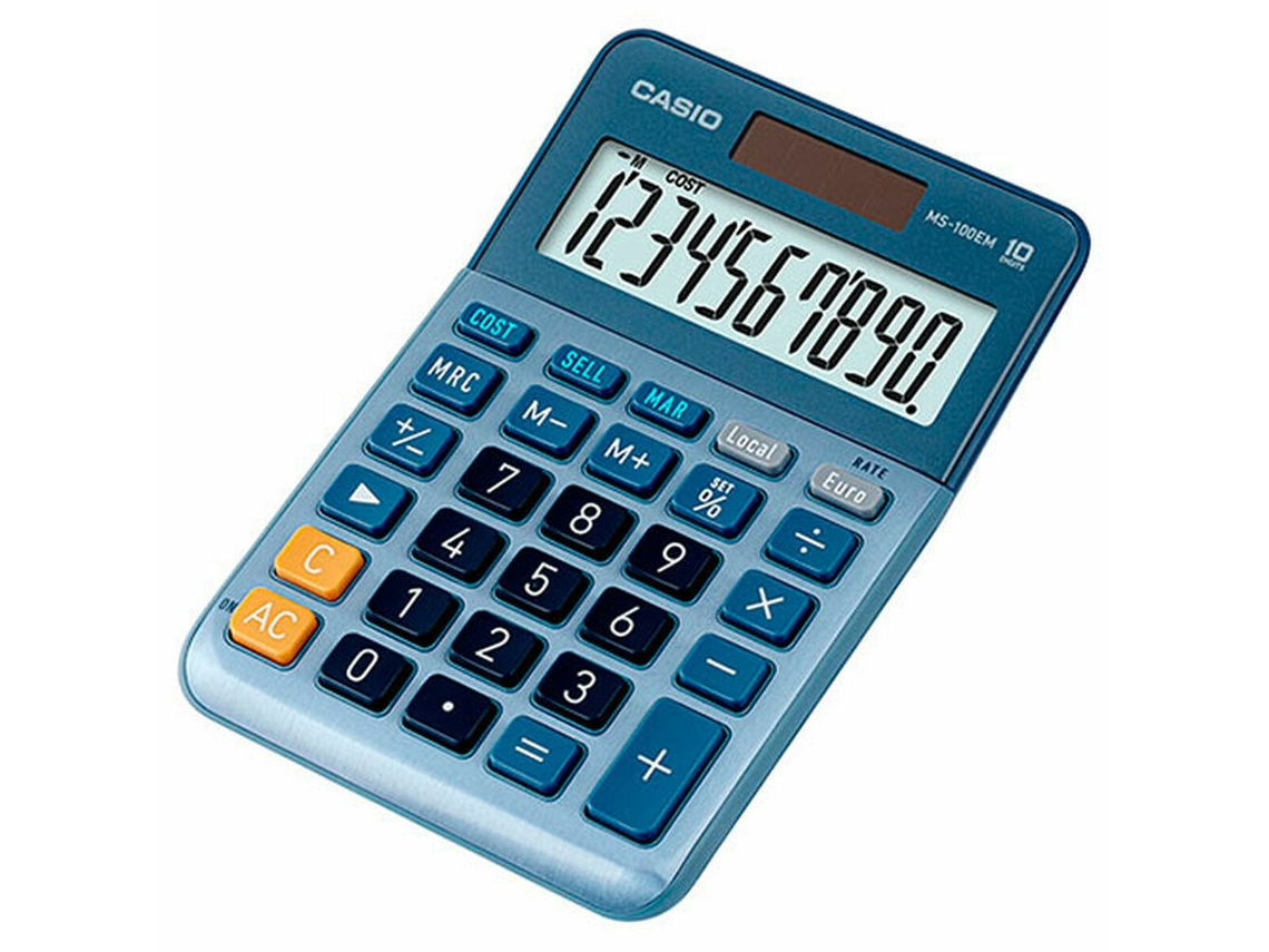 Calculadora financeira CASIO MS-100EM