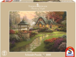 Puzzle SCHMIDT SPIELE Haus mit Brunnen (1000 Peças)