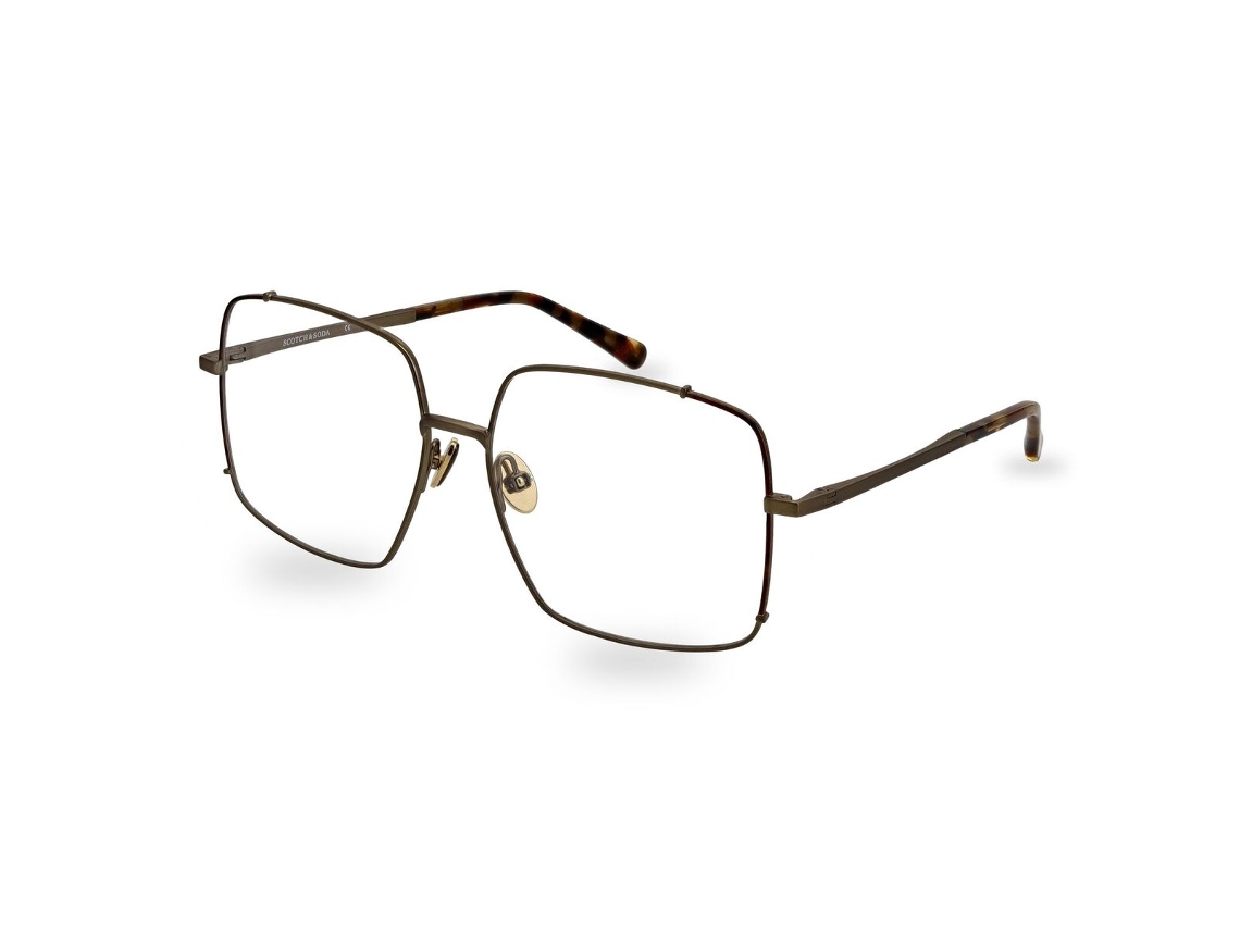 Armação De Óculos Feminino Scotch Soda Ss1011 55400 (dourado)