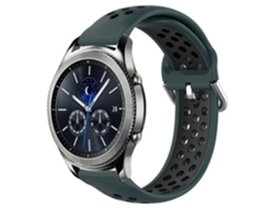 Pulseira De Silicone Esportiva Perfurada E Respirável De 22 Mm Para Samsung Gear S3 Classic
