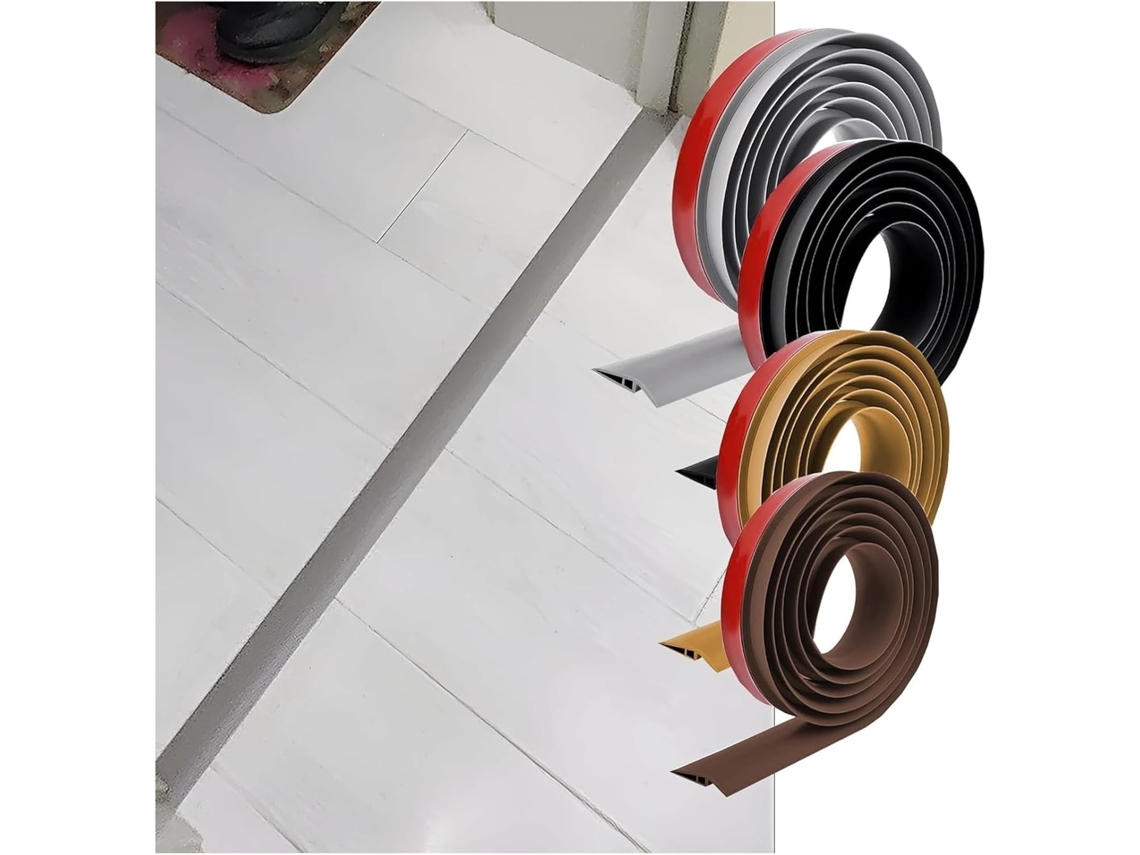 Faixas De Transição Piso, Fita Autoadesiva Pvc Para Soleira Porta, 1