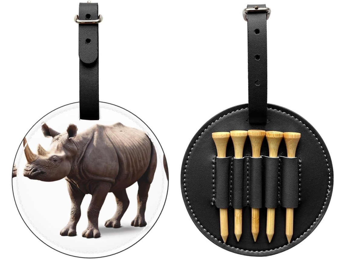 Bolsa para Tees de Golfe com Estampa de Unicórnio Fácil de Transportar e Mais Eficiente para Jogar Golfe.
