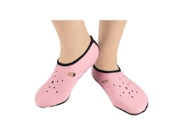 Meias De Mergulho Antiderrapantes Espessadas Para Esportes Aquáticos Homens E Mulheres Rosa S (comprimento Interno 22.5cm)