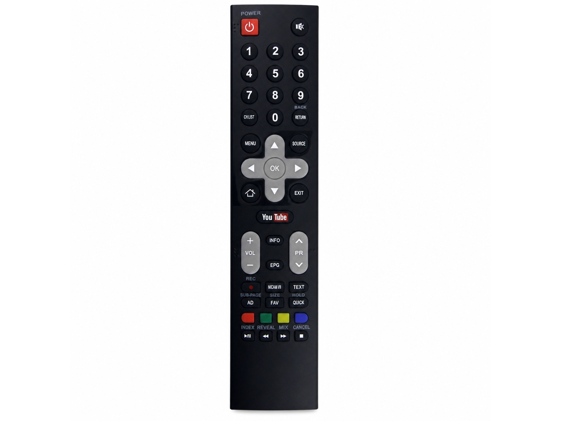 Comando À Distância Para Tvs Vu E Skyworth, Compatível Com 539c-266770-w000, Botões Em Inglês_dae