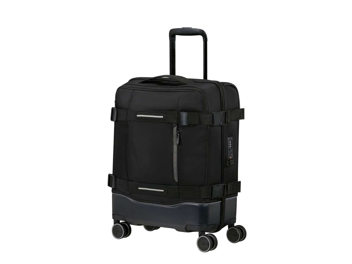 Mala De Cabina Interior Pista 55cm 4 Rodas em Preto 41.5 l American Tourister