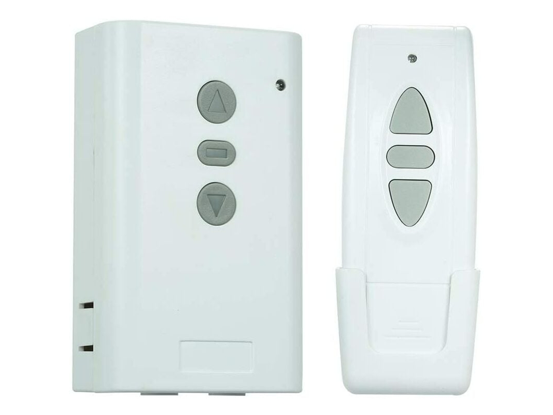 Controle Remoto Para Cortina De Projeção, Motor De Porta Elétrica Positivo E Negativo, Controlador Sem Fio Ac 220v