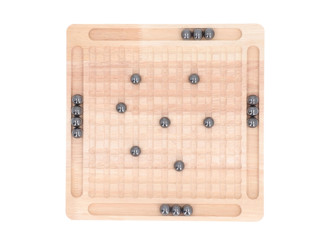 Juego De Ajedrez Magnético Con Tablero De Madera 20 Piedras Educativo Interactivo Para Niños