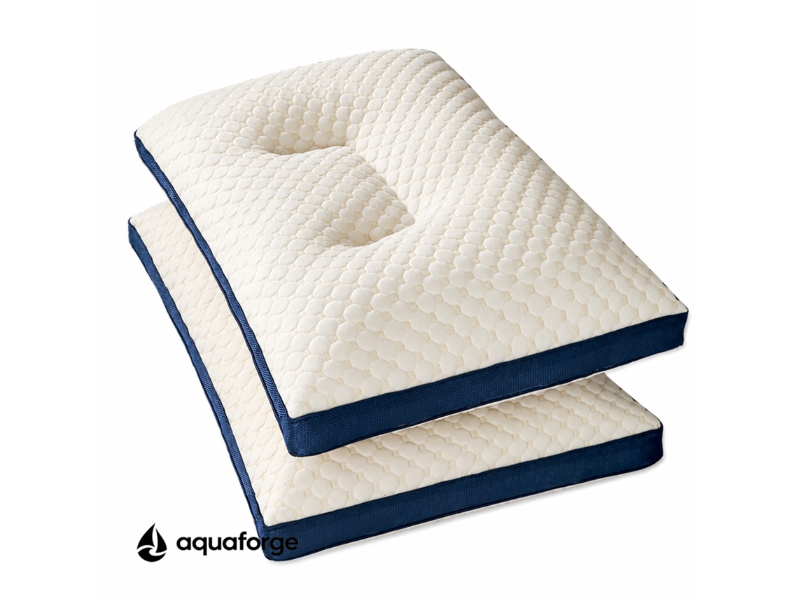 Almofada Cervical Ergonómica Látex Respirável
