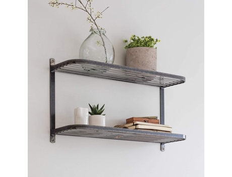 Prateleira Dupla Parede De Aço 40x70x20,5cm Garden Trading