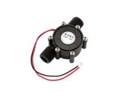 Gerador hidrelétrico de microlinha de 12V 10W, com saída de 12V DC 10W e alimentado por energia hidrelétrica de microlinha.