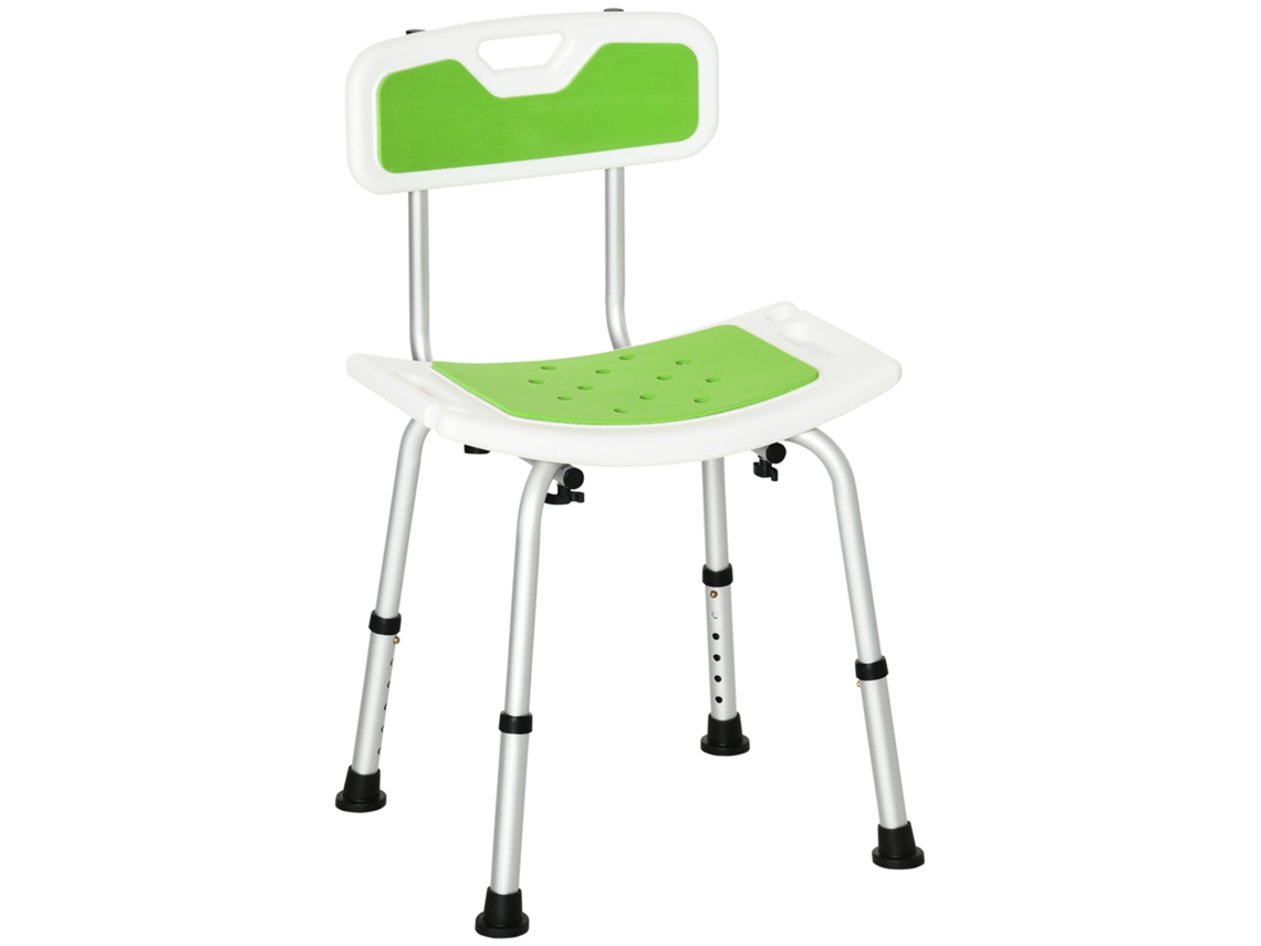 TOPBRICO Puxador de Cama em Aço, Ajustável, Branco