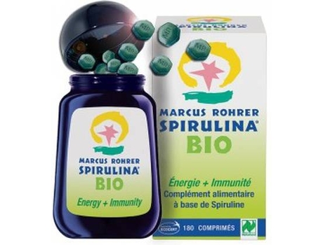 Suplemento Alimentar MARCUS ROHRER Spirulina Bio (180 comprimidos)