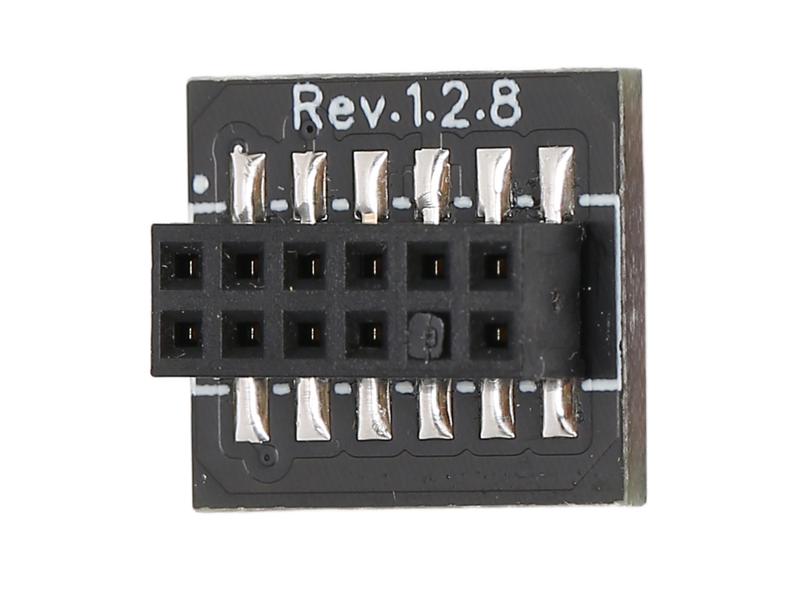 Módulo Tpm 2.0 Para Msi 12pin Spi Seguro Estável Durável Win 11 Módulo Spi De 12 Pinos