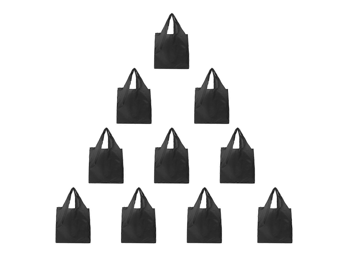 Sacolas de Compras Reutilizáveis ​​com Elástico, Grande Capacidade e Dobrável. GOKOCO