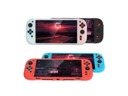 Capa Protetora Em Silicone Multicolor White-dobe Tns-3158, Resistente A Impactos E Riscos, Para Consola De Jogos Portátil N-switch2.