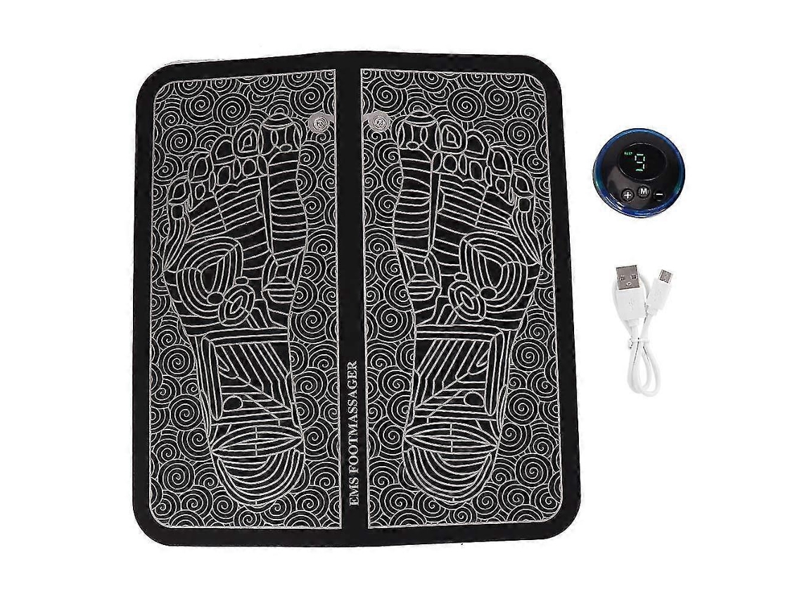 Massagem Nos Pés Com Acupuntura Ems Almofada Elétrica Com Carregamento, Estimulador Para Relaxamento E Alívio Da Dor Cnh Slowmoose