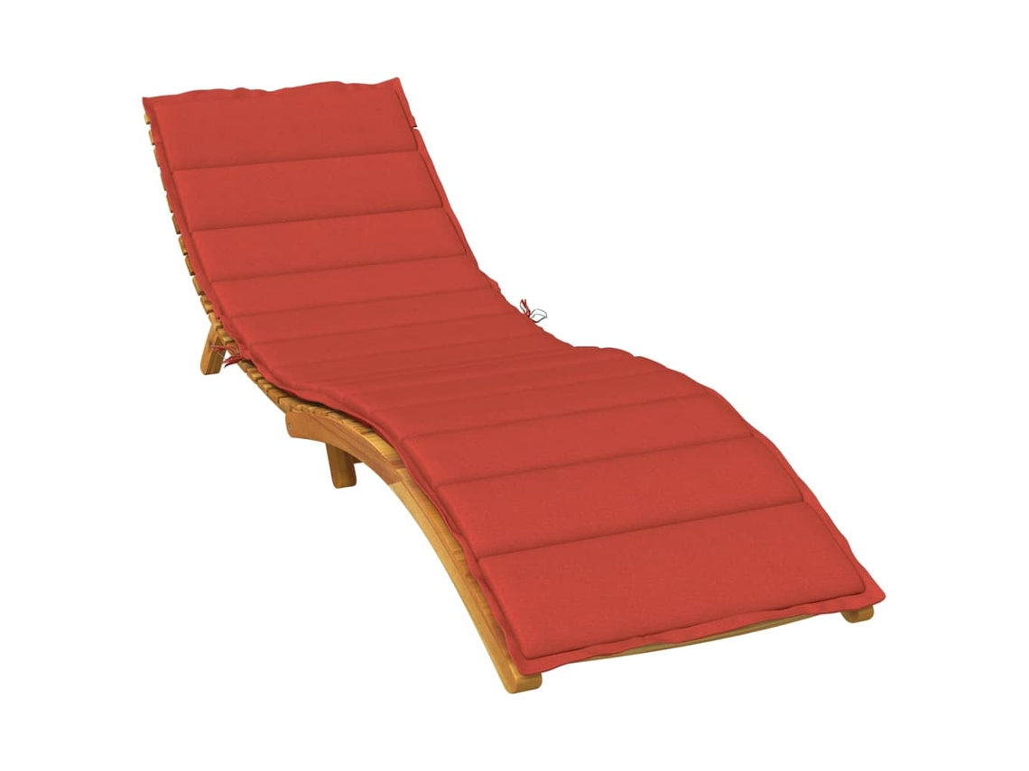 Vidaxl Almofadão Para Espreguiçadeira 200x60x4cm Mesclado Tecido