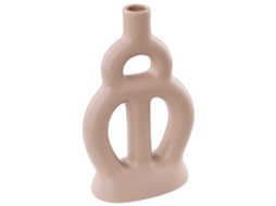 Jarra De Flores Kozani Cerâmica 28 Cm Creme