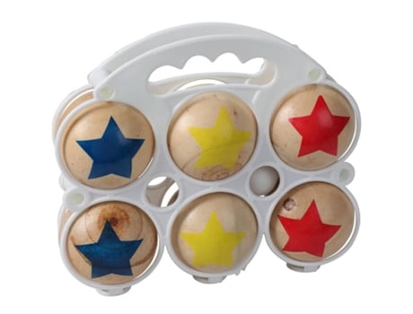 Juego Petanca Madera 7 Piezas Playsports