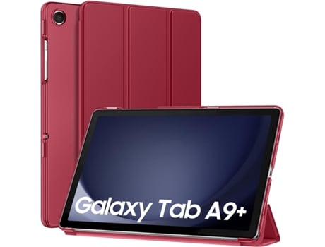Lalamoli Capa Protetora Para Galaxy Tab A9a9 Plus De 11 Polegadas, Perfeita Para Tablet Tab A9 Plus (sm-x210x216x218), Cor Vinho Tinto