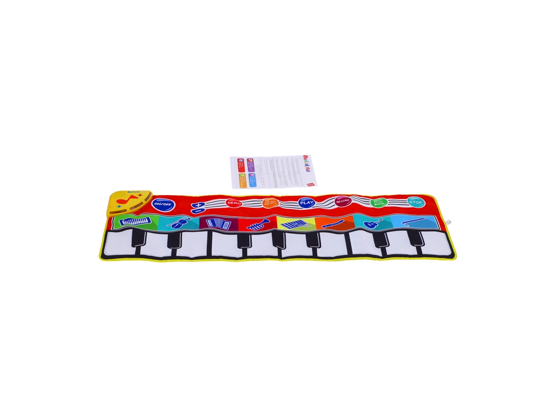 Mali tapete Musical Piano para Crianças Tapete de Dança Teclado Musical Brinquedo Educativo