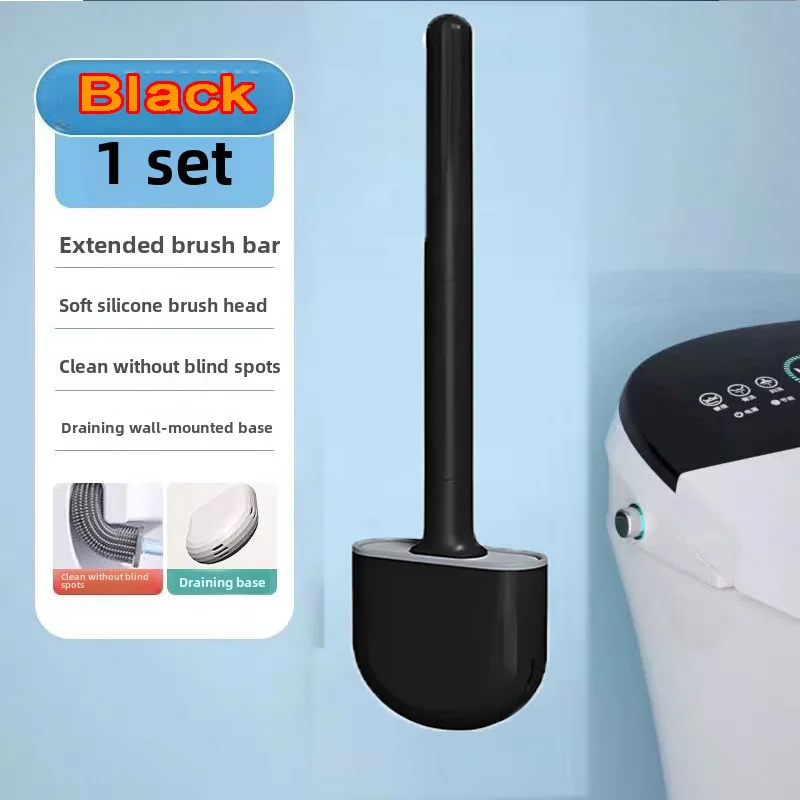 Escova Sanitária AQUAFORGE de Silicone para Parede com Instalação Fácil
