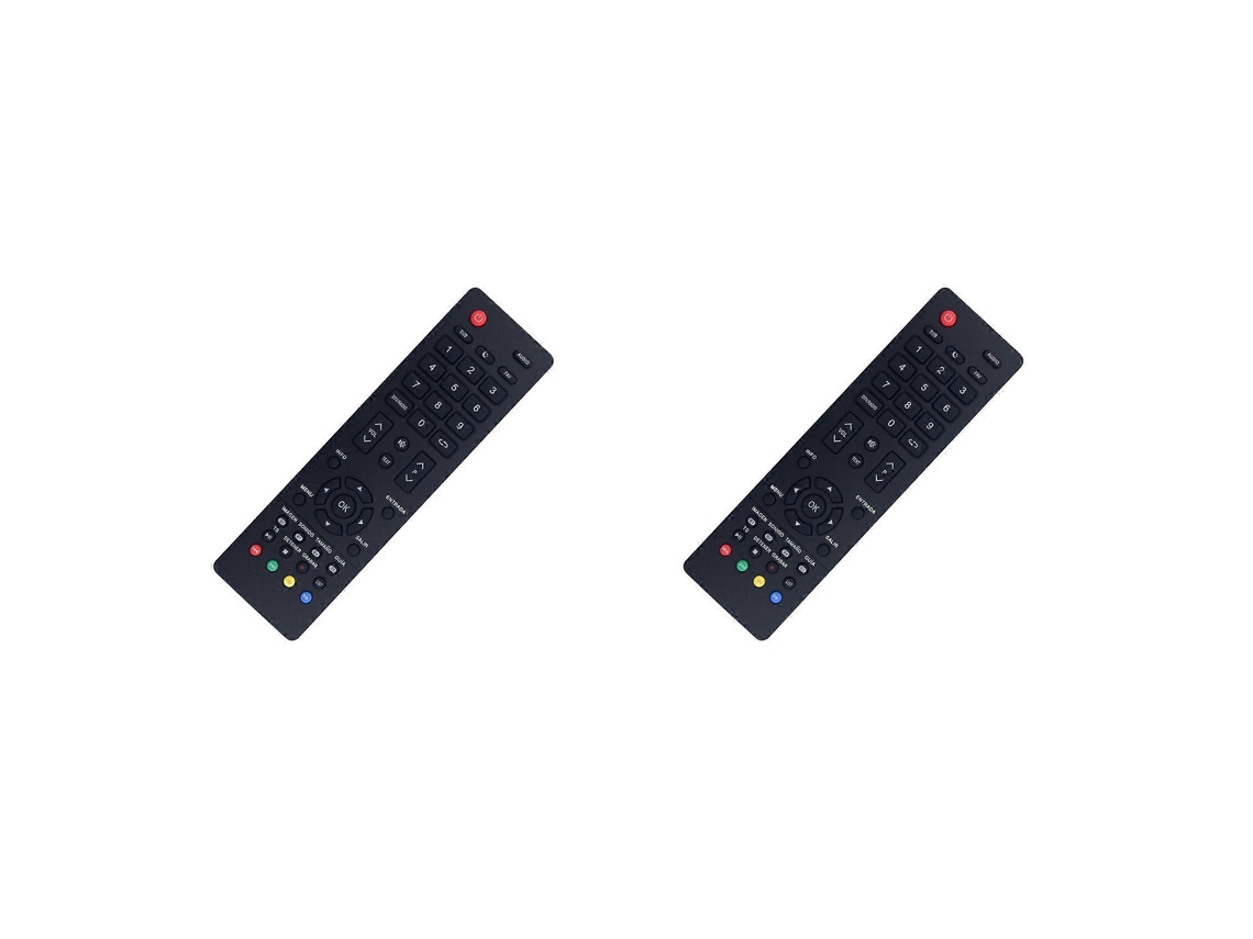 2 Controles Remotos De Substituição Para Tvs Td Systems K24dlm8hs K32dlm7h K40dlm7f K49dlm8u Smart Fhd Led Uhd Hdtv