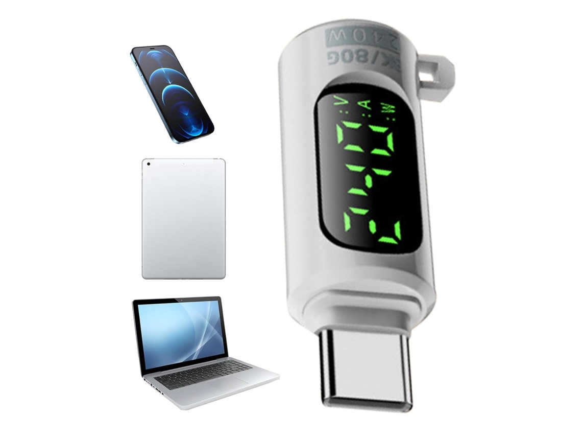 Adaptador De Medidor Digital Usb-c