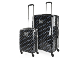 DKNY DKNY-905 Conjunto de Malas Blk/Lt Carvão Vegetal-Azul Cinzaidas On Repeat 51 5X76 5X31 Cm 103L