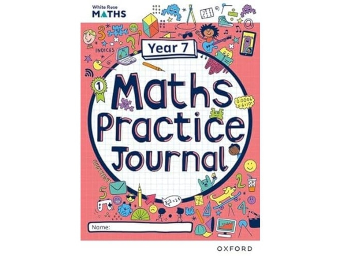 Livro White Rose Maths Practice Journals Year 7 Workbook Single Copy De Mary-kate Connolly (inglês)
