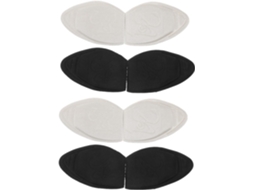 Orfofe 4-pares De Palmilhas Flexíveis Com Almofada Metatarsal Para Calçados Femininos, Almofada Para A Parte Frontal Do