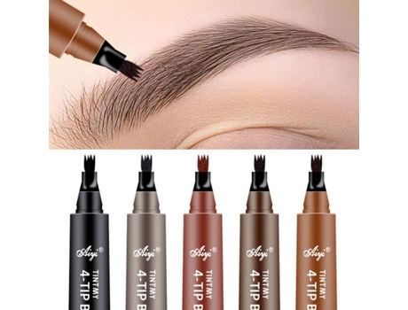 Conjunto Sourcils Líquido Para Sobrancelhas Com 5 Cores, À Prova Dágua O Dia Todo
