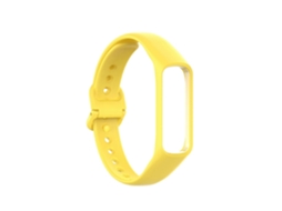 Pulseira De Silicone Preta Para Samsung Galaxy Fit 2