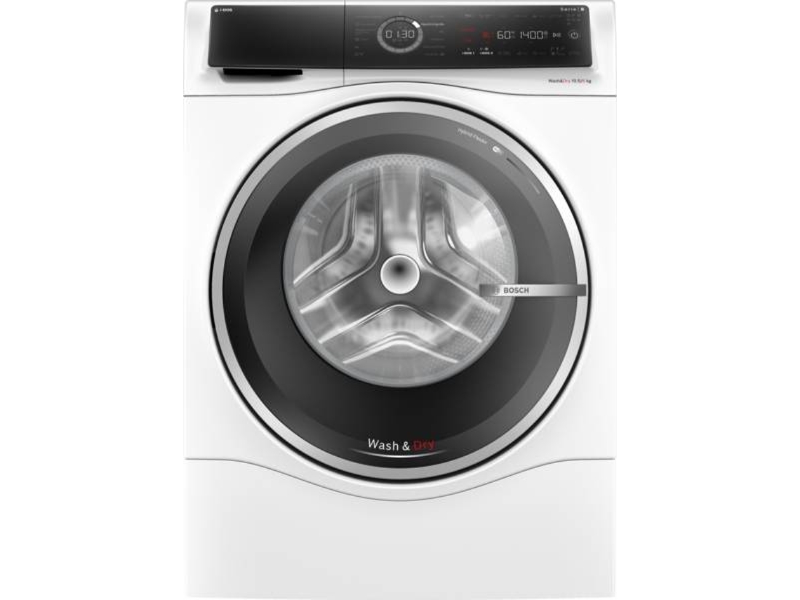 Máquina de Lavar e Secar Roupa BOSCH i-Dos WNC254A0ES (6/10,5 kg - 1400 rpm -Branco)